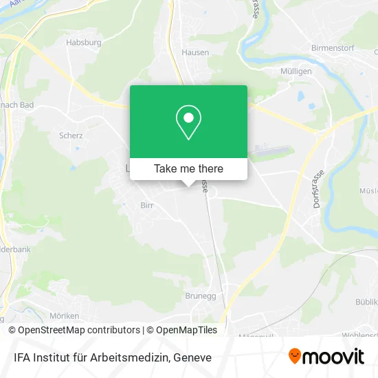 IFA Institut für Arbeitsmedizin map