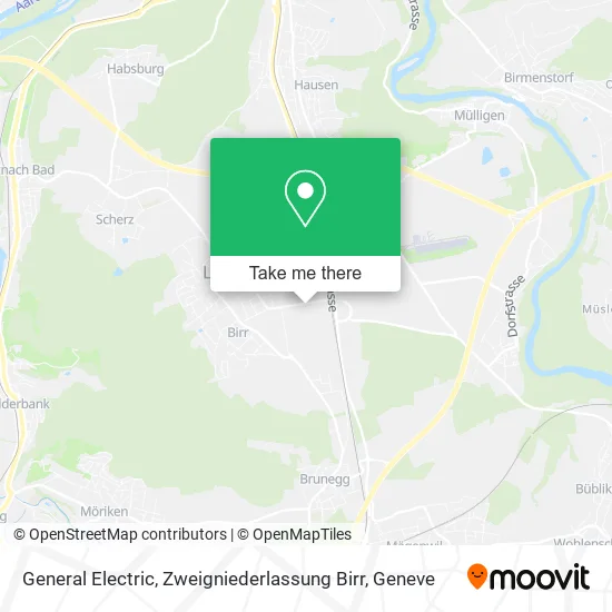 General Electric, Zweigniederlassung Birr map