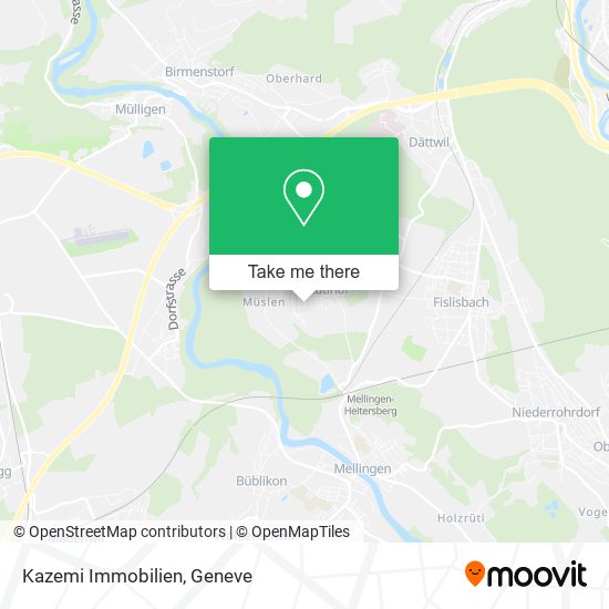 Kazemi Immobilien map