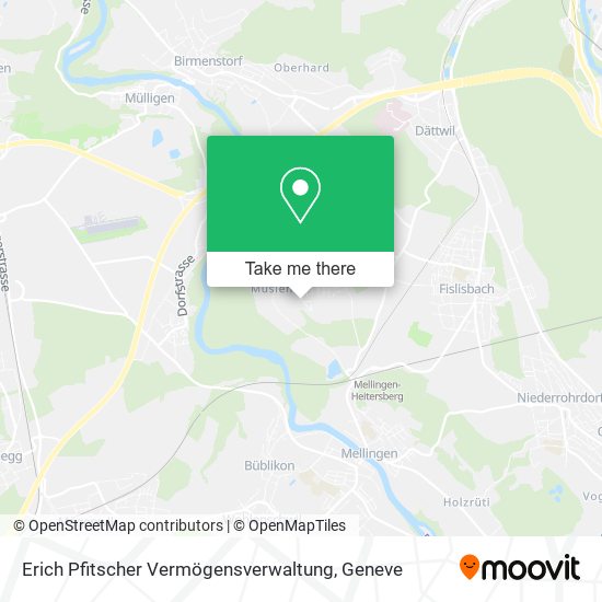 Erich Pfitscher Vermögensverwaltung map