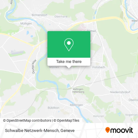 Schwalbe Netzwerk-Mensch map