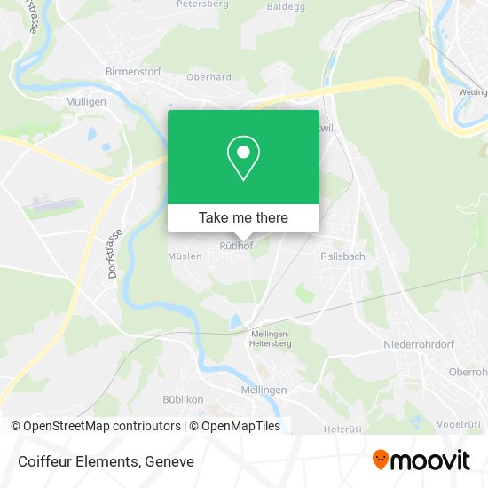 Coiffeur Elements map