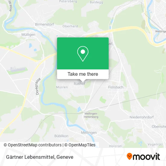 Gärtner Lebensmittel map