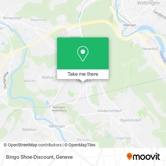 Bingo Shoe-Discount map