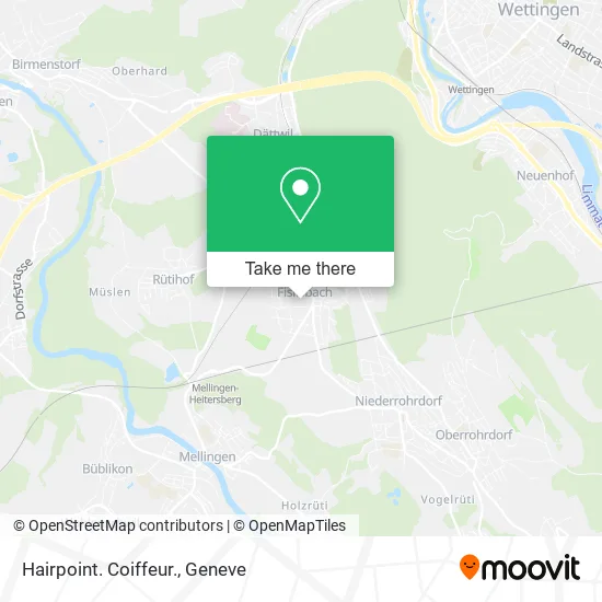 Hairpoint. Coiffeur. map