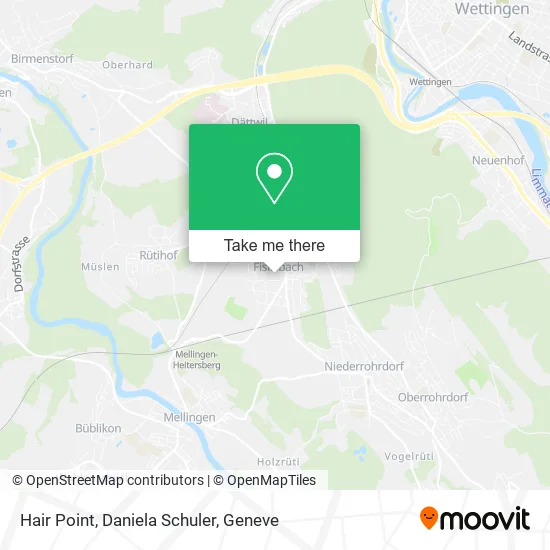 Hair Point, Daniela Schuler map