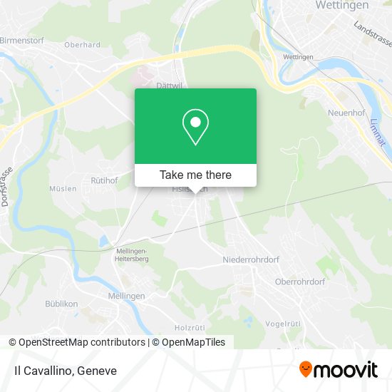 Il Cavallino map