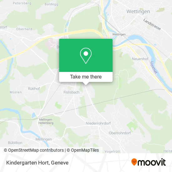 Kindergarten Hort map