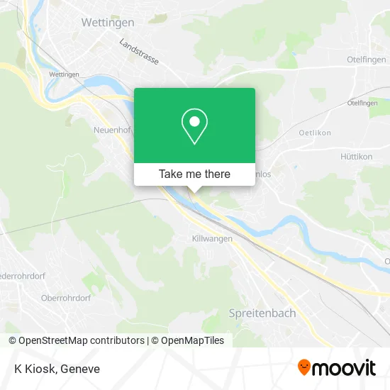 K Kiosk map