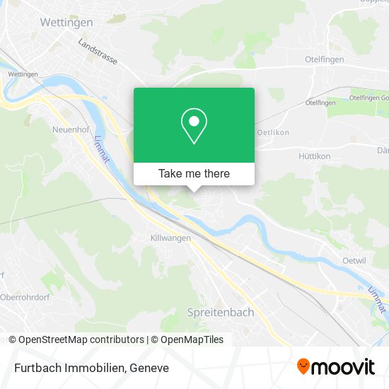 Furtbach Immobilien map