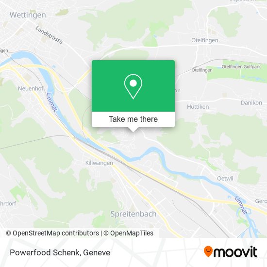 Powerfood Schenk map