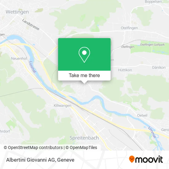 Albertini Giovanni AG map