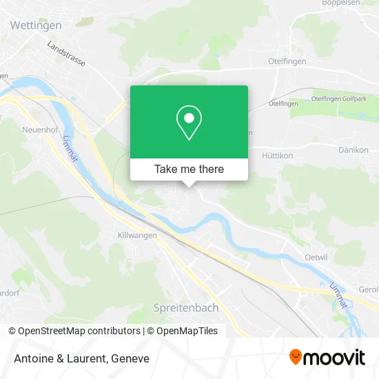 Antoine & Laurent map