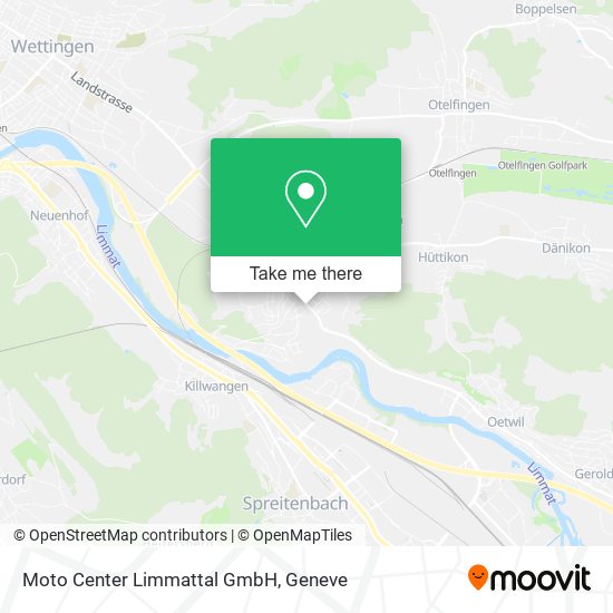 Moto Center Limmattal GmbH map