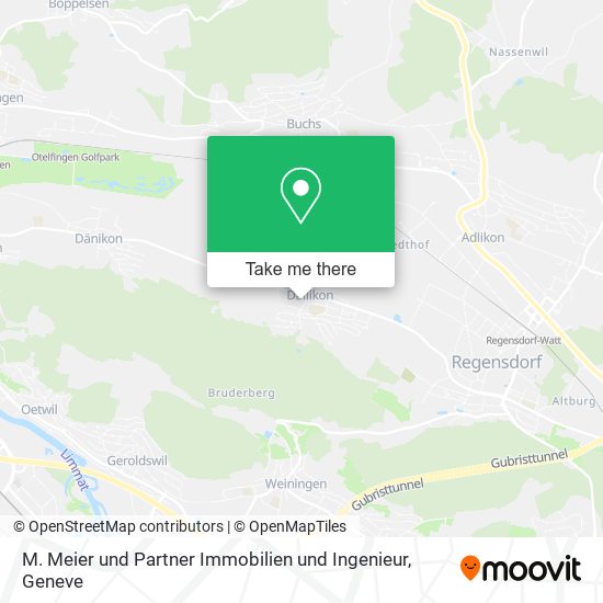 M. Meier und Partner Immobilien und Ingenieur map