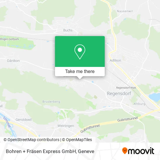 Bohren + Fräsen Express GmbH map