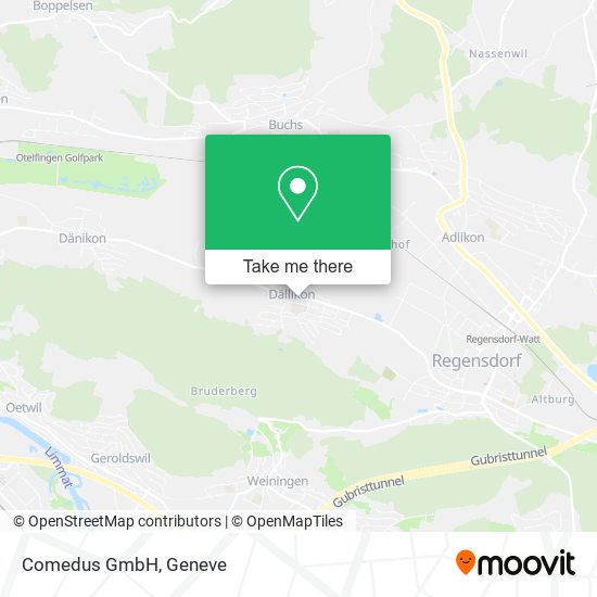 Comedus GmbH map