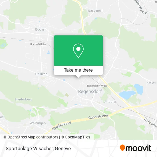 Sportanlage Wisacher map