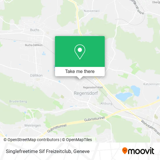 Singlefreetime Sif Freizeitclub map