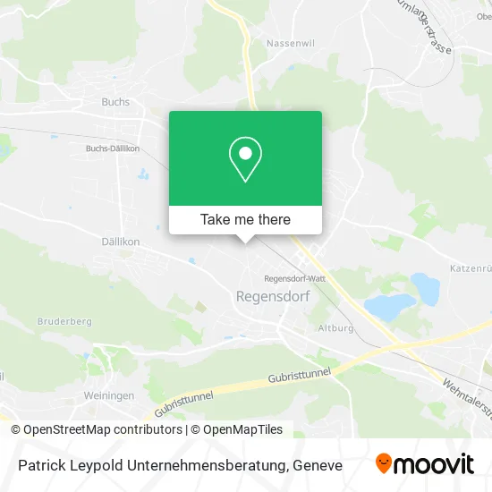 Patrick Leypold Unternehmensberatung map