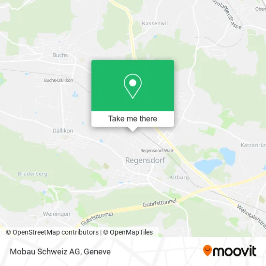 Mobau Schweiz AG map