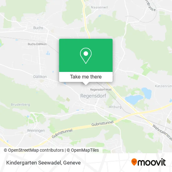 Kindergarten Seewadel map