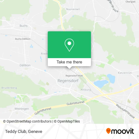 Teddy Club map