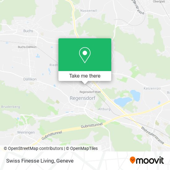 Swiss Finesse Living map