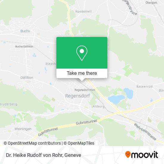 Dr. Heike Rudolf von Rohr map
