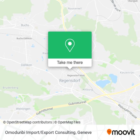 Omodunbi Import / Export Consulting map