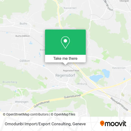 Omodunbi Import / Export Consulting map