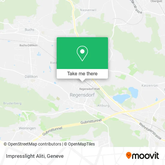 Impresslight Aliti map