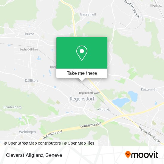 Cleverat Allglanz map