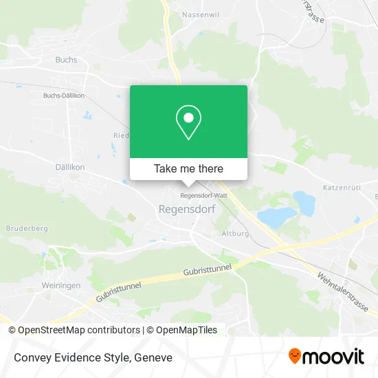 Convey Evidence Style plan