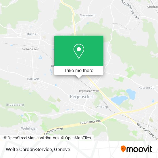 Welte Cardan-Service map