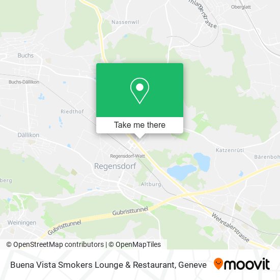 Buena Vista Smokers Lounge & Restaurant map