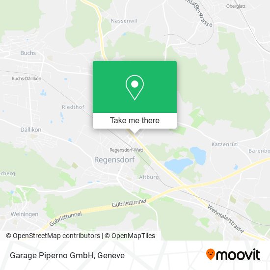 Garage Piperno GmbH map