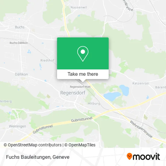 Fuchs Bauleitungen map