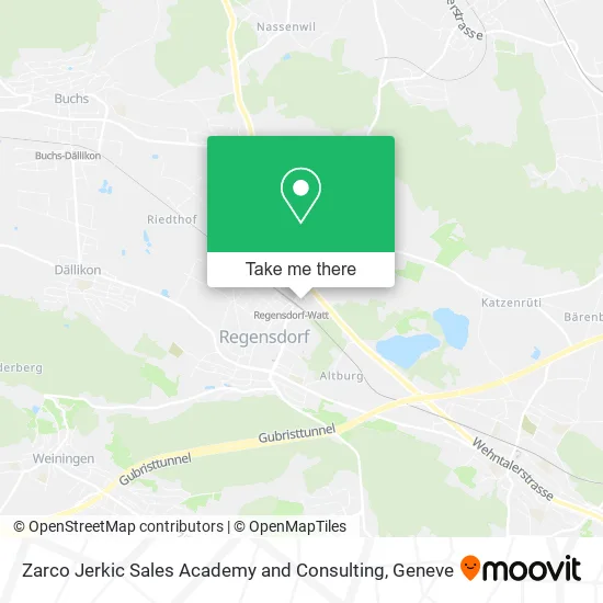Zarco Jerkic Sales Academy and Consulting map