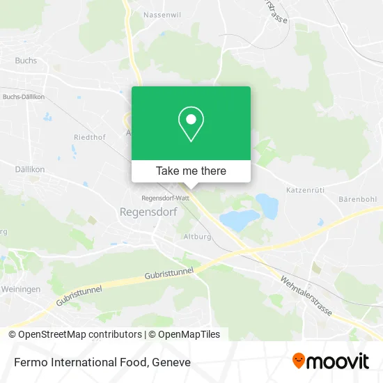 Fermo International Food map