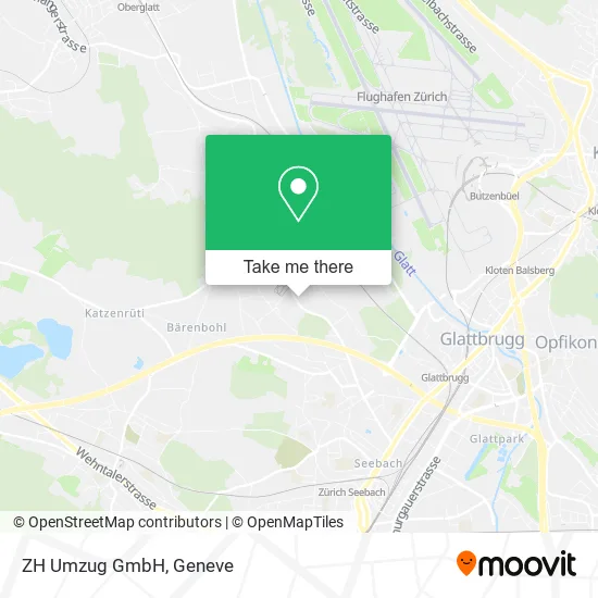 ZH Umzug GmbH map