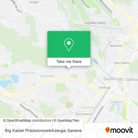 Big Kaiser Präzisionswerkzeuge map