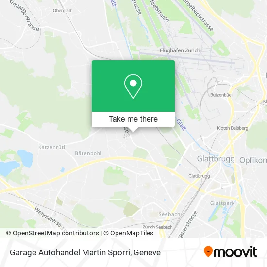 Garage Autohandel Martin Spörri map