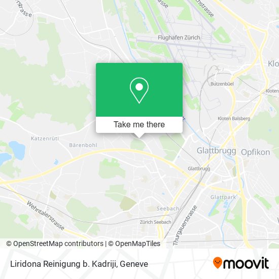 Liridona Reinigung b. Kadriji map
