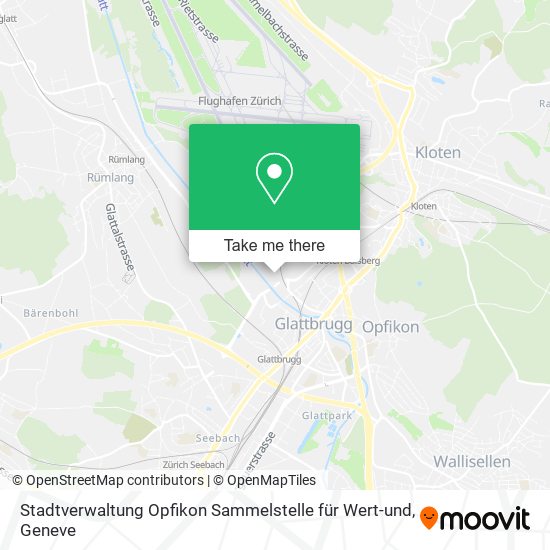 Stadtverwaltung Opfikon Sammelstelle für Wert-und plan