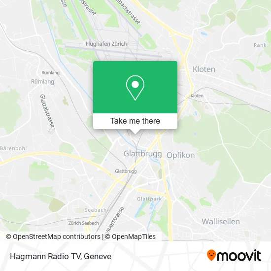 Hagmann Radio TV map
