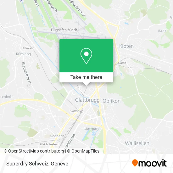 Superdry Schweiz map