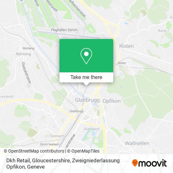 Dkh Retail, Gloucestershire, Zweigniederlassung Opfikon map