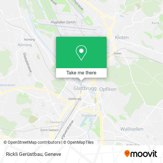 Rickli Gerüstbau map