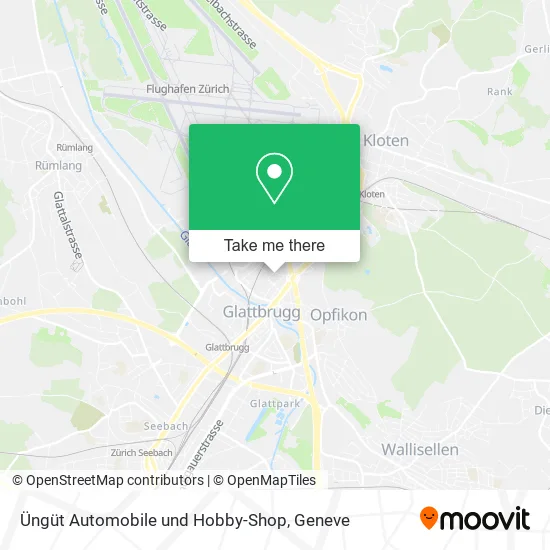 Üngüt Automobile und Hobby-Shop map